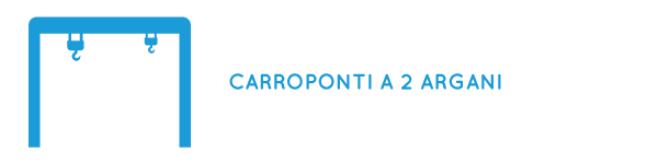 carroponti a 2 argani